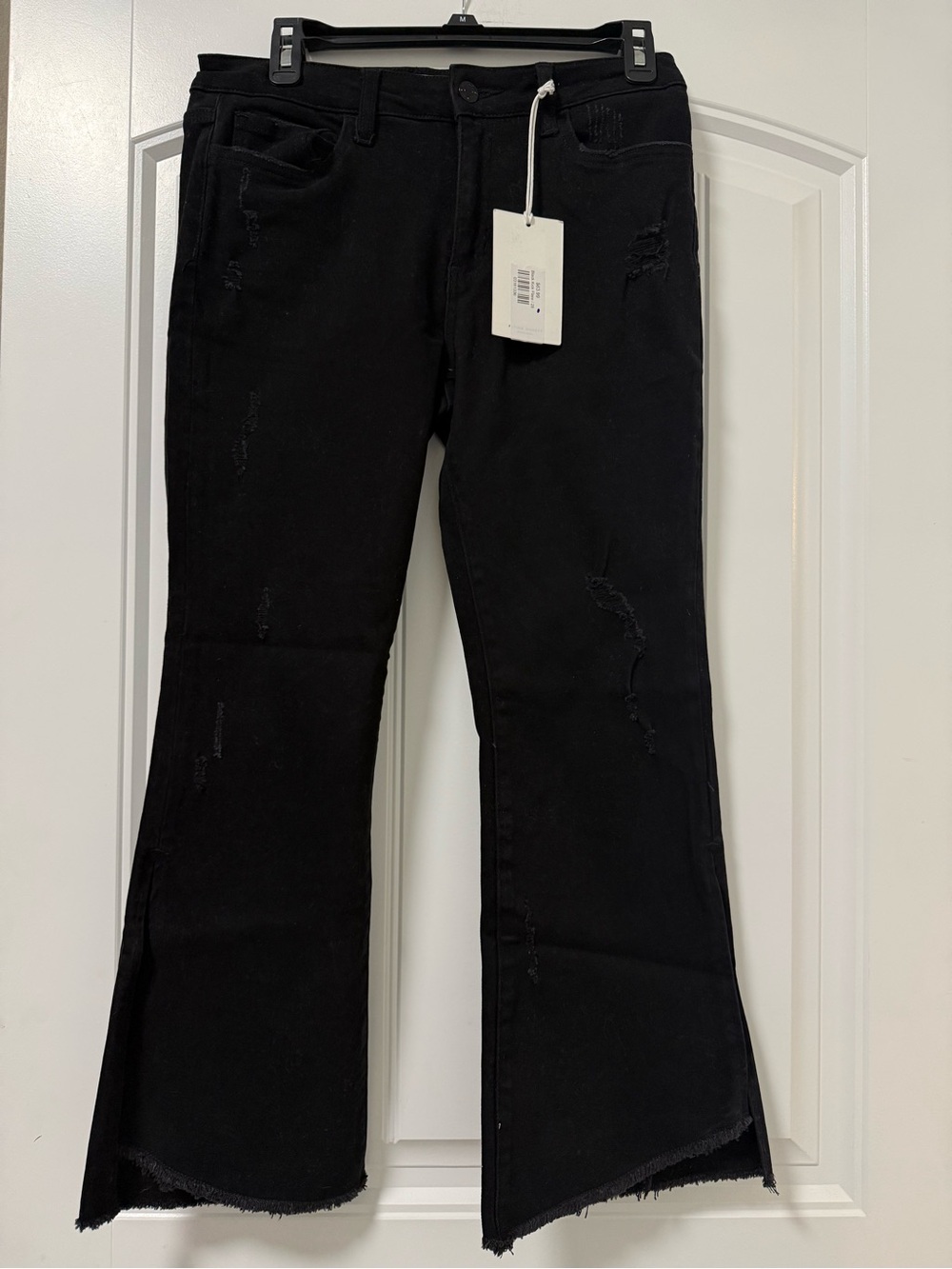 NWT Flying Monkey Black Label Cropped Kick Flare Pants